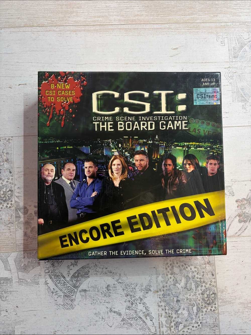 CSI: Crime Scene Investigation The Board Game